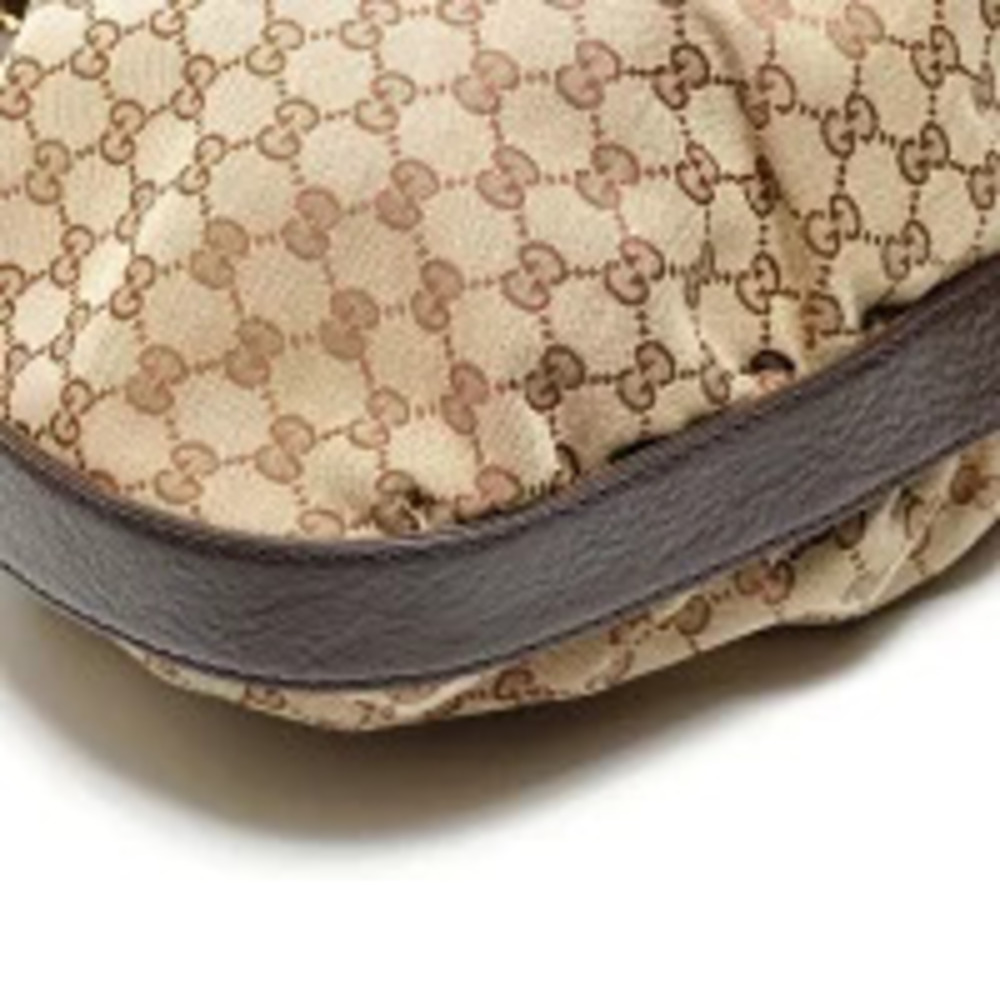Gucci Bag Canvas Shoulder GG Interlocking GG Brown - Picture 6 of 13